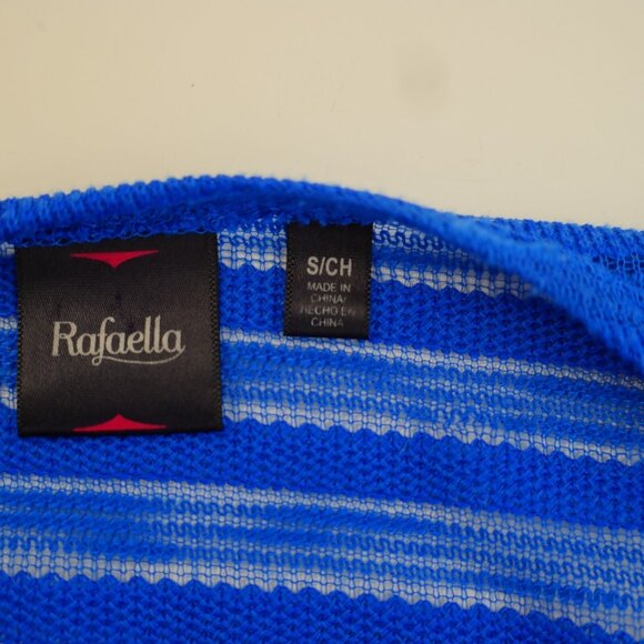 Rafaella Royal Blue Knit Open Cardigan Sweater Small - Picture 10 of 10